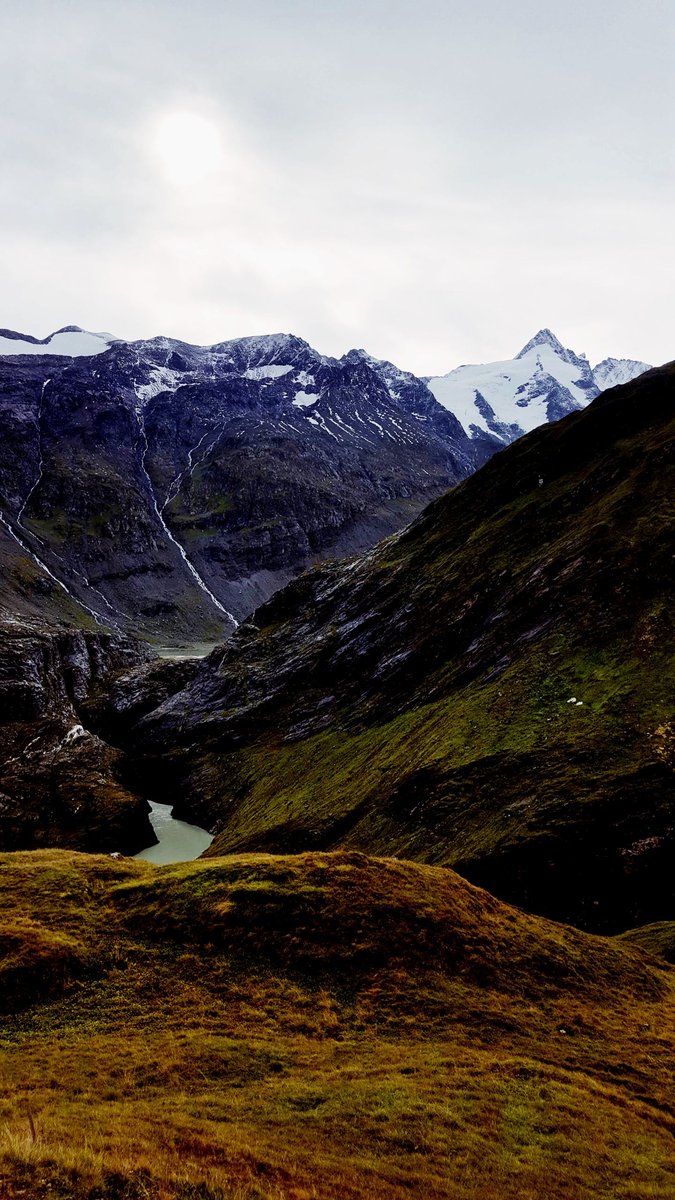 Grossglockner a háttérben